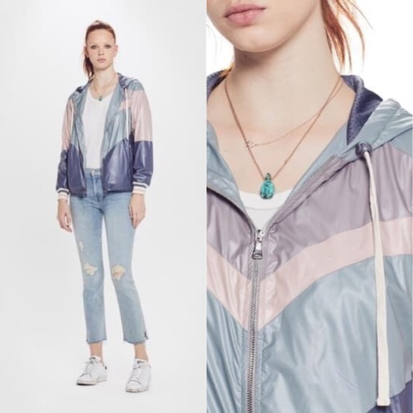 Mother The Sport Colorblock Final Lap Windbreaker - Picture 3 of 7